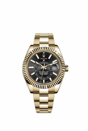 Rolex Sky-Dweller 42mm, 18k Yellow Gold, Ref# 326938-0004