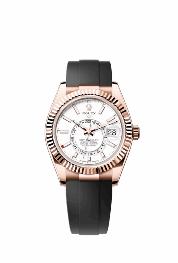 Rolex Sky-Dweller, 42mm, 18k Everose Gold, Ref# 336235-0003