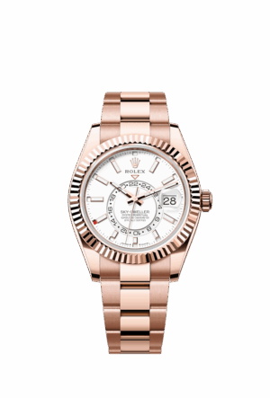 Rolex Sky-Dweller, 42mm, 18k Everose Gold, Ref# 336935-0003