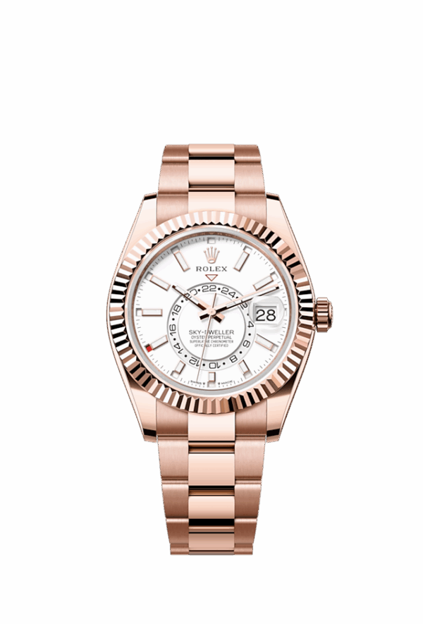 Rolex Sky-Dweller, 42mm, 18k Everose Gold, Ref# 336935-0003