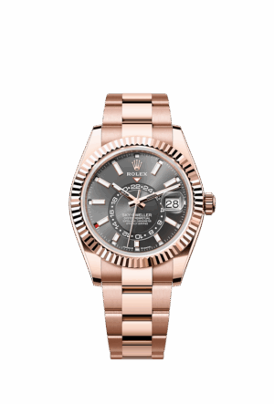 Rolex Sky-Dweller, 42mm, 18k Everose Gold, Ref# 336935-0004