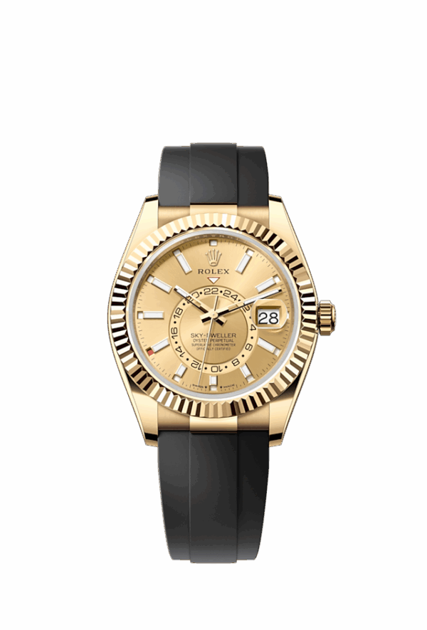 Rolex Sky-Dweller, 42mm, 18k Yellow Gold, Ref# 336238-0001