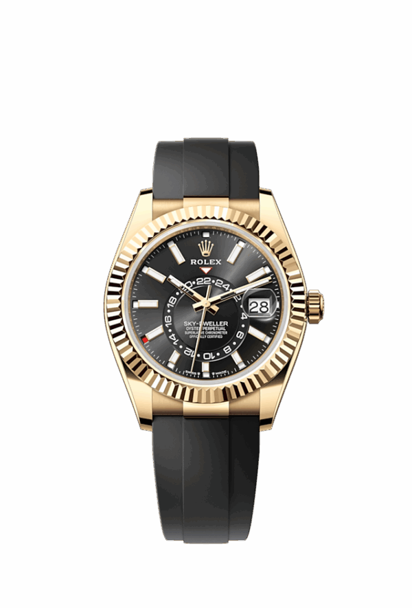Rolex Sky-Dweller, 42mm, 18k Yellow Gold, Ref# 336238-0002