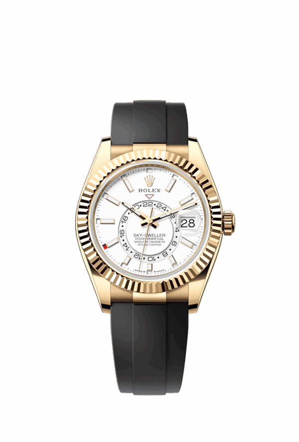 Rolex Sky-Dweller, 42mm, 18k Yellow Gold, Ref# 336238-0003