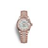 Rolex Lady-Datejust 28, 18k Everose Gold, Ref# 279175-0018