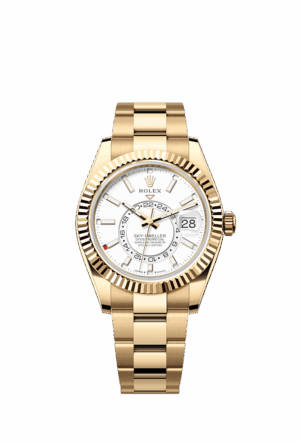 Rolex Sky-Dweller, 42mm, 18k Yellow Gold, Ref# 336938-0003