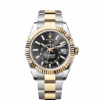 Rolex Sky-Dweller, 42mm, Oystersteel and 18k Yellow Gold, Black, Oyster, Ref# 336933-0003