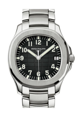 Patek Philippe Aquanaut Automatic Black Dial Steel Men’s Watch 5167/1A-001