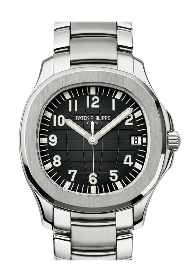 Patek Philippe Aquanaut Automatic Black Dial Steel Men’s Watch 5167/1A-001