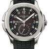 Patek Philippe Aquanaut Dual Time Black Dial Automatic Men’s Watch 5164A-001