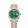 Rolex Day-Date 36, 18k Everose Gold with Diamond-set, 36mm, Ref# 128345rbr-0069