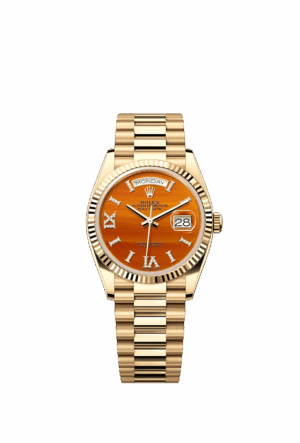 Rolex Day-Date 36, 18k Yellow Gold with Diamond-set, 36mm, Ref# 128238-0088