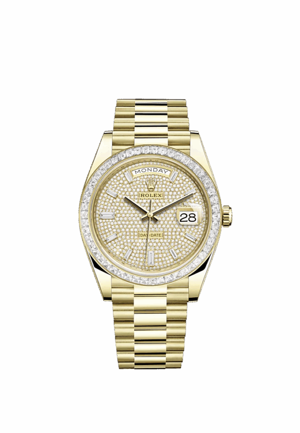 Rolex Day-Date 40mm, 18k Yellow Gold, Ref# 228398tbr-0036 - Image 2