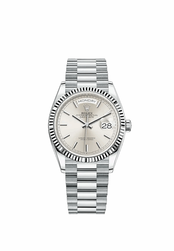 Rolex Day-Date, 36mm, Platinum, Ref# 128236-0001