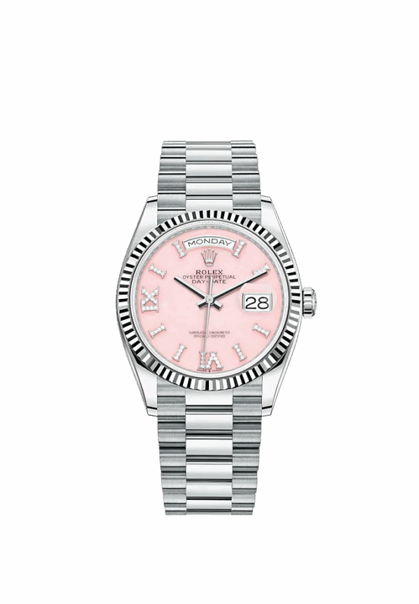 Rolex Day-Date, 36mm, Platinum, Ref# 128236-0006 - Image 2