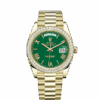 Rolex Day-Date, 40mm, 18k Yellow Gold and Diamonds, Ref# 228348rbr-0040