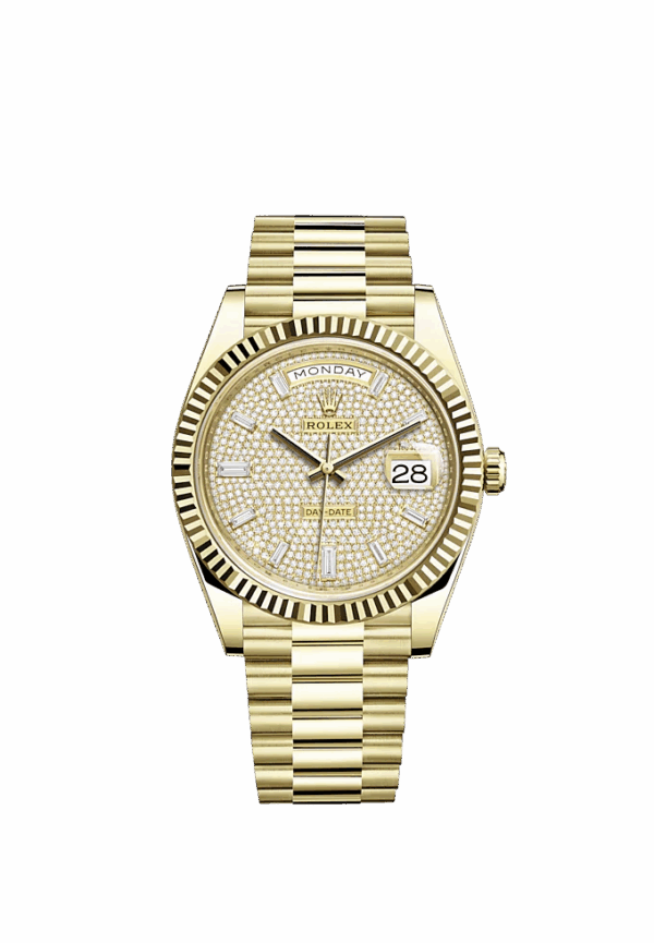 Rolex Day-Date, 40mm, 18k Yellow Gold, Ref# 228238-0054 - Image 3