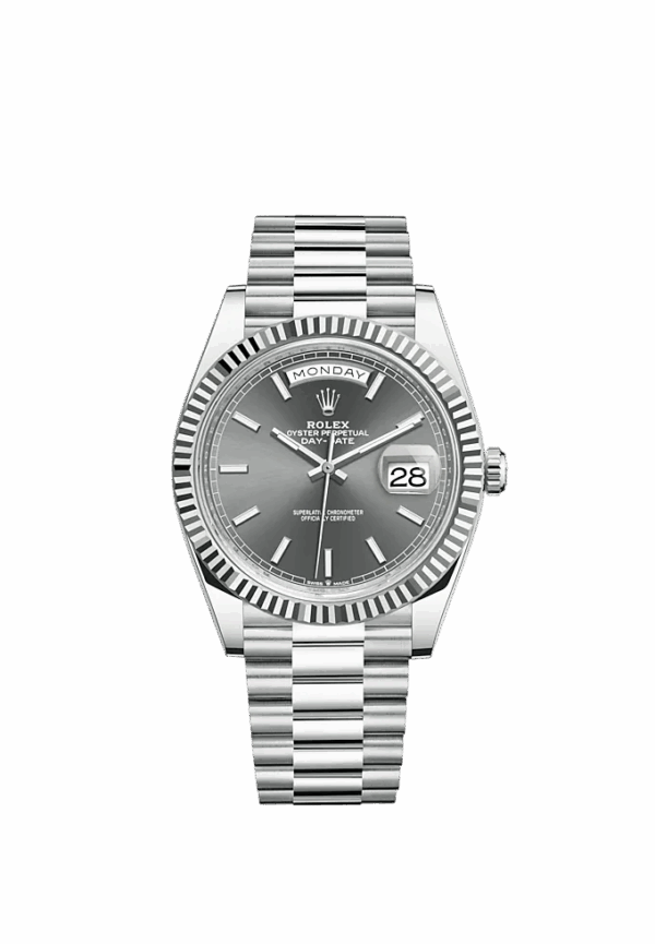 Rolex Day-Date, 40mm, Platinum, Ref# 228236-0013 - Image 2