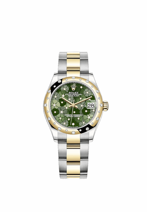 Rolex Datejust 31mm, Oystersteel and 18k Yellow Gold with Diamonds, Ref# 278343rbr-0031 - Image 2