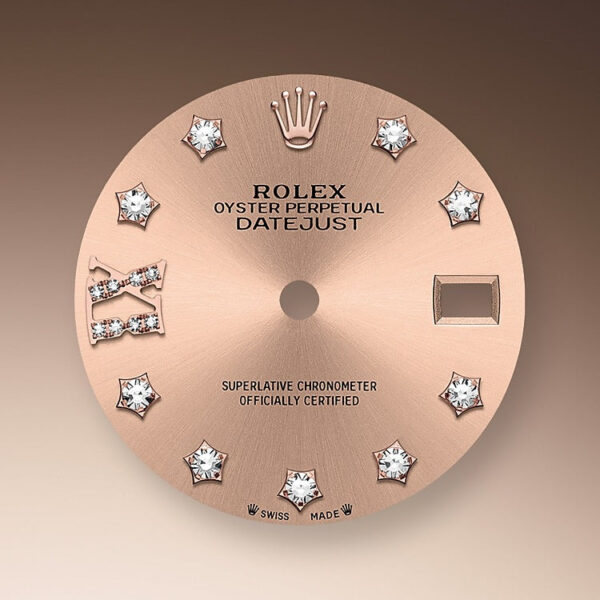 Rolex Lady-Datejust 28, 18k Everose Gold, Ref# 279175-0029 - Image 2