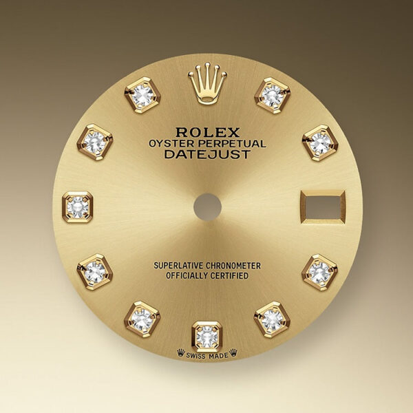 Rolex Lady-Datejust 28, 18k Yellow Gold, Ref# 279178-0024 - Image 3