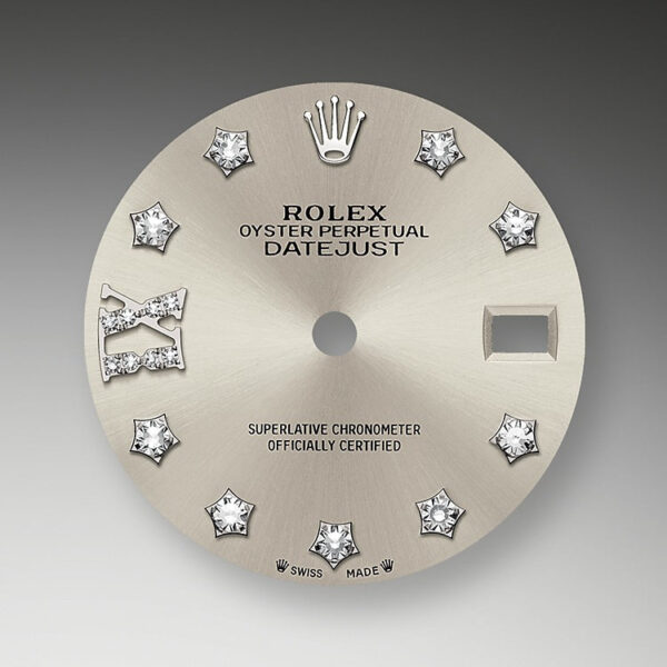 Rolex Lady-Datejust 28, Oystersteel and 18k White Gold, Ref# 279174-0022 - Image 2