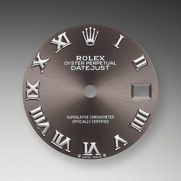 Rolex Lady-Datejust 28, Oystersteel and 18k White Gold, Ref# 279384RBR-0015 - Image 2