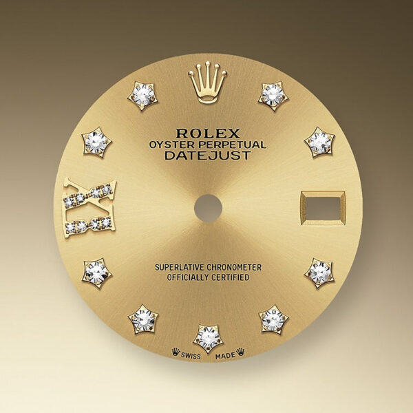 Rolex Lady-Datejust 28, Oystersteel and 18k Yellow Gold, Ref# 279383RBR-0021 - Image 2