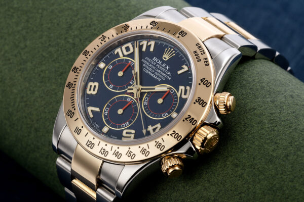 Rolex Daytona Steel Yellow Gold Blue Racing Dial Mens Watch 116523 - Image 2