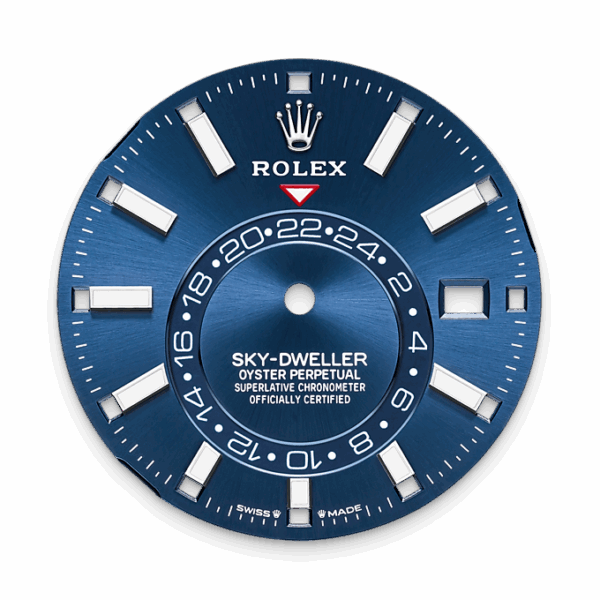 Rolex Sky-Dweller, 42mm, Oystersteel and 18k White Gold, Blue, Oyster, Ref# 336934-0005 - Image 2