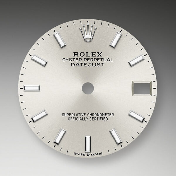 Rolex Datejust 31, Oystersteel, 18kt White Gold and diamonds, Ref# 278384RBR-0016 - Image 2