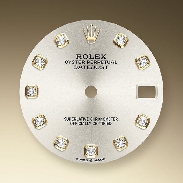 Rolex Datejust 31, Oystersteel, 18kt Yellow Gold and diamonds, Ref# 278383RBR-0019 - Image 2