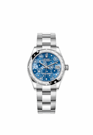 Rolex Datejust 31mm, Oystersteel and 18k White Gold with Diamonds, Ref# 278344rbr-0037