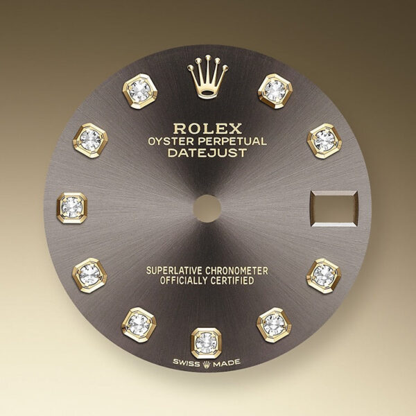 Rolex Datejust 31, Oystersteel, 18kt Yellow Gold and diamonds, Ref# 278383RBR-0022 - Image 2