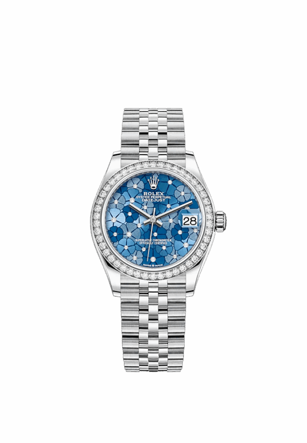 Rolex Datejust 31mm, Oystersteel and 18k White Gold with Diamonds, Ref# 278384rbr-0040 - Image 2
