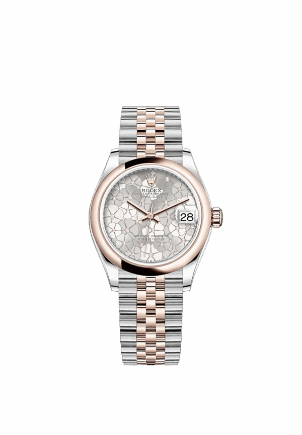 Rolex Datejust 31mm, Oystersteel and 18k Everose Gold and Diamonds, Ref# 278241-0032 - Image 2
