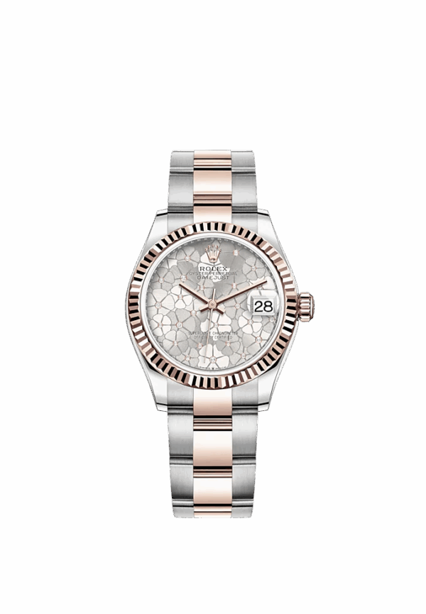 Rolex Datejust 31mm, Oystersteel and 18k Everose Gold and Diamonds, Ref# 278271-0031 - Image 2