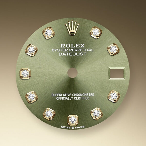 Rolex Datejust 31, Oystersteel, 18kt Yellow Gold and diamonds, Ref# 278383RBR-0030 - Image 2