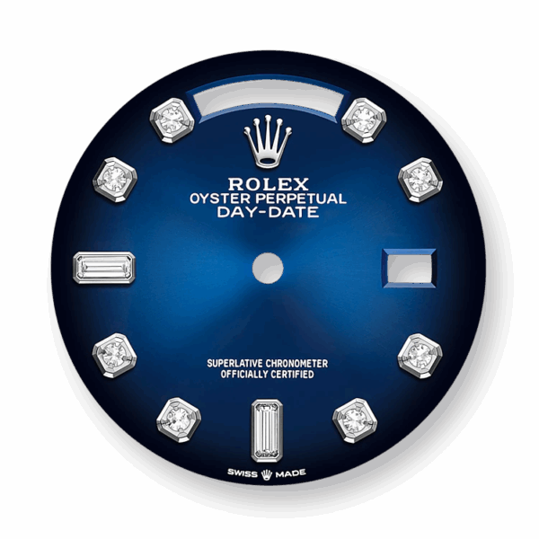 Rolex Day-Date, 36mm, Platinum and Diamonds, Ref# 128396tbr-0008 - Image 3