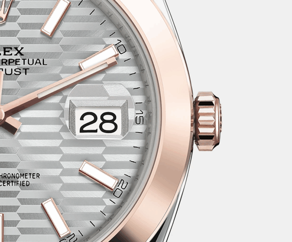 Rolex Datejust 41mm, Oystersteel and 18k Everose Gold, Ref# 126301-0017 - Image 3