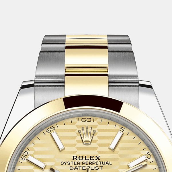Rolex Datejust 41mm, Oystersteel and 18k Yellow Gold, Ref# 126303-0021 - Image 3