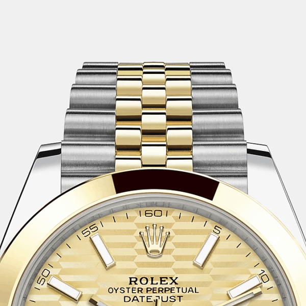 Rolex Datejust 41mm, Oystersteel and 18k Yellow Gold, Ref# 126303-0022 - Image 3
