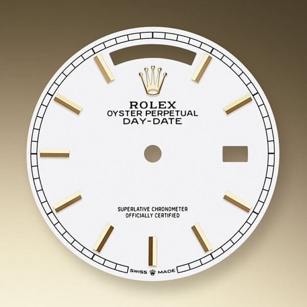 Rolex Day-Date, 36mm, 18k Yellow Gold, Ref# 128348rbr-0048 - Image 4