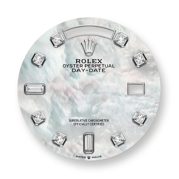Rolex Day-Date, 36mm, Platinum and Diamonds, Ref# 128396tbr-0005 - Image 3