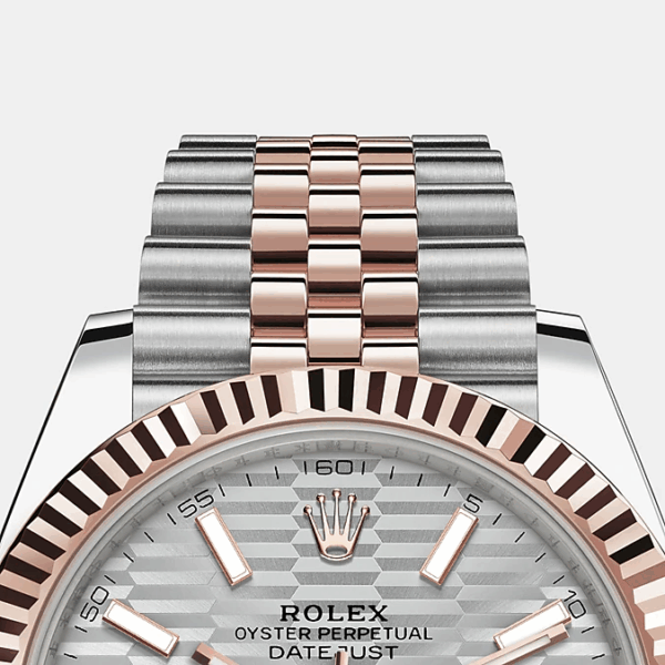 Rolex Datejust 41mm, Oystersteel and 18k Everose Gold, Ref# 126331-0018 - Image 5
