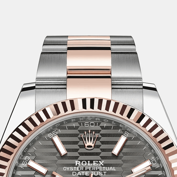 Rolex Datejust 41mm, Oystersteel and 18k Everose Gold, Ref# 126331-0019 - Image 4