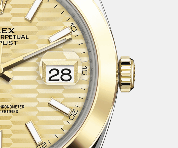 Rolex Datejust 41mm, Oystersteel and 18k Yellow Gold, Ref# 126303-0021 - Image 4