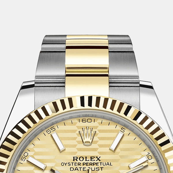 Rolex Datejust 41mm, Oystersteel and 18k Yellow Gold, Ref# 126333-0021 - Image 4