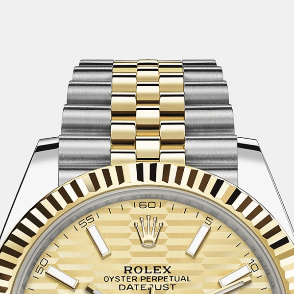Rolex Datejust 41mm, Oystersteel and 18k Yellow Gold, Ref# 126333-0022 - Image 4