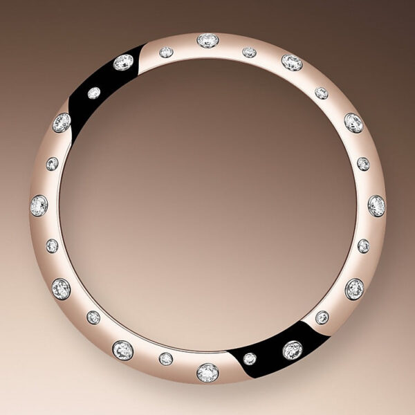 Rolex Datejust 31mm, Oystersteel and 18k Everose Gold with Diamonds, Ref# 278341rbr-0032 - Image 4